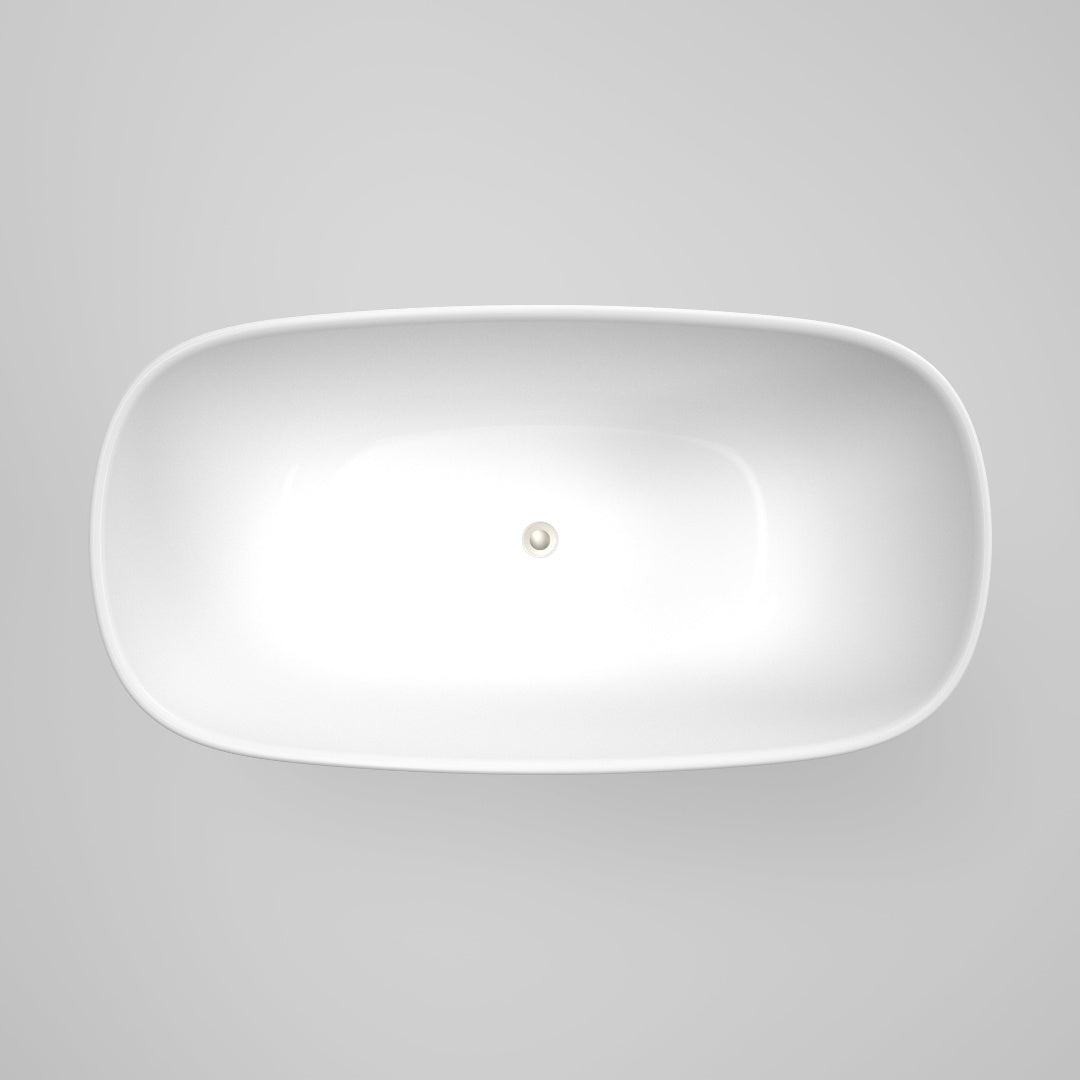 Caroma Contura II 1500 Freestanding Bath - Gloss White - CII5FSW