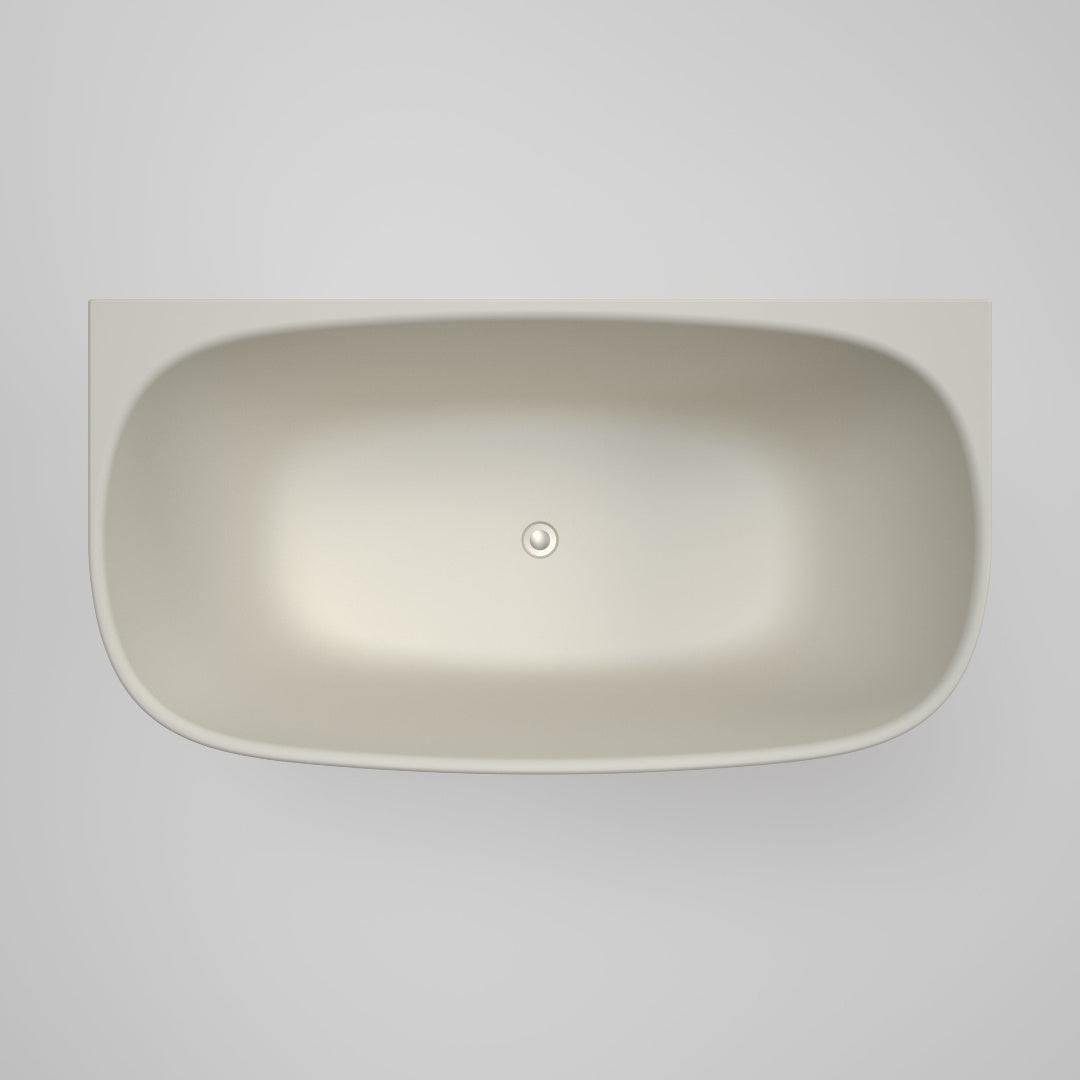 Caroma Contura II 1500mm Back to Wall Freestanding Bath - Matte Clay - CII5WFMC