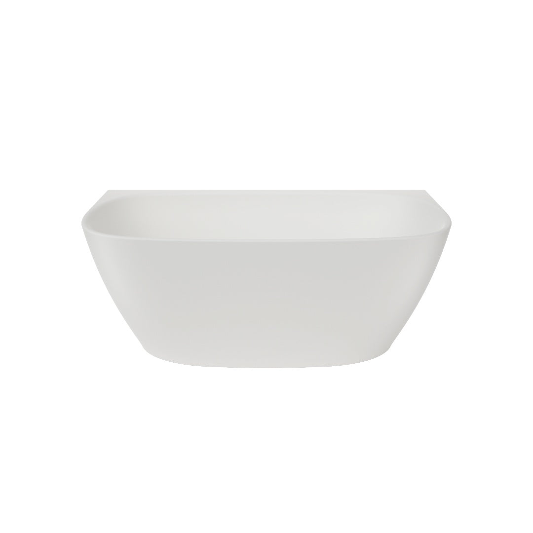 Caroma Contura II 1500mm Back to Wall Freestanding Bath - Matte White - CII5WFMW