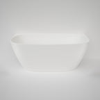 Caroma Contura II 1500mm Back to Wall Freestanding Bath - Matte White - CII5WFMW