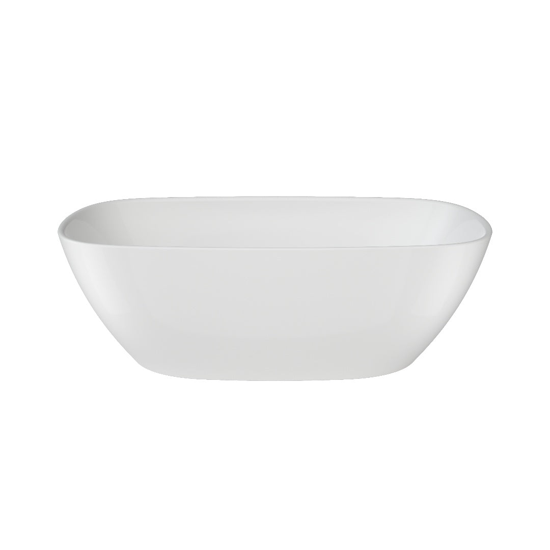 Caroma Contura II 1700 Freestanding Bath – Gloss White - CII7FSW