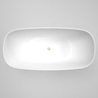 Caroma Contura II 1700 Freestanding Bath – Gloss White - CII7FSW