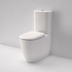 Caroma Contura II Cleanflush® Wall Faced Close Coupled Matte White Suite - Back Entry - 848801MW