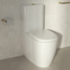 Caroma Contura II Cleanflush® Wall Faced Close Coupled Matte White Suite - Bottom Inlet - 848802MW