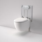 Caroma Contura II Cleanflush® Wall Hung Invisi Series II® Suite GermGard®Uc - Matte White - No Flush Plate (Pan & Cistern Only) - 849002MW