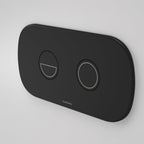 Caroma Contura II Cleanflush® Wall Hung Invisi Series II® Suite GermGard® - Matte White - Black Flush Plate - 849001MW + 848810B