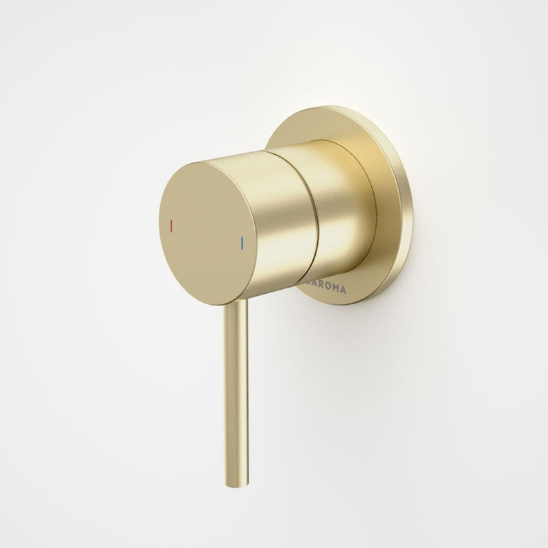 Caroma Liano II Bath-Shower Wall Mixer - Brushed Brass