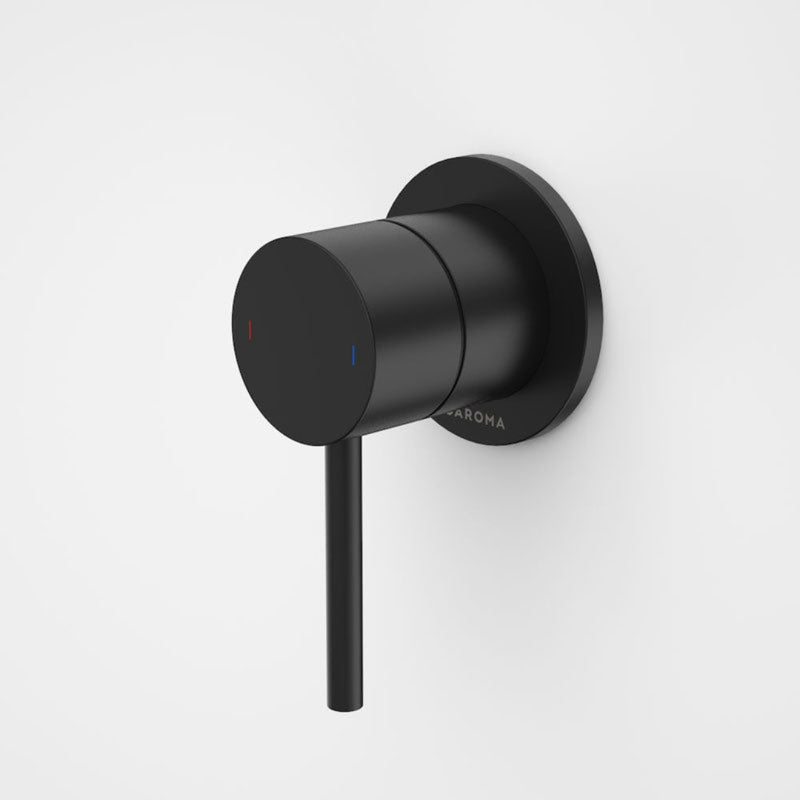 Caroma Liano II Bath-Shower Wall Mixer - Matte Black