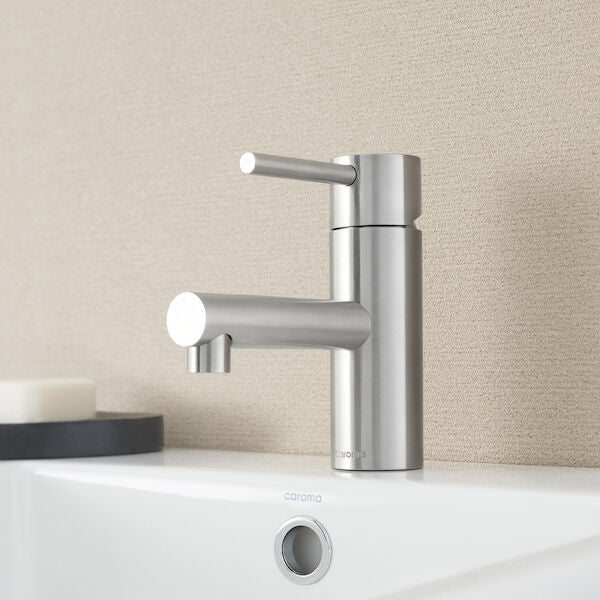 Caroma Titan Basin Mixer - LF Stainless Steel - 99000SS6AF