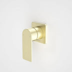 Caroma Urbane II Bath Shower Square Wall Mixer - Brushed Brass - 99649BB