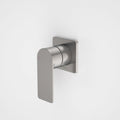 Caroma Urbane II Bath Shower Square Wall Mixer - Gunmetal - 99649GM
