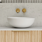Cassa Design Auris Slim Above Counter Basin - Matte White - AU363613