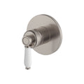 Fienza Eleanor Wall Mixer - Brushed Nickel/Ceramic Handle - 202101BN