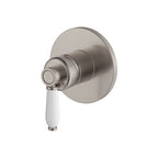 Fienza Eleanor Wall Mixer - Brushed Nickel/Ceramic Handle - 202101BN