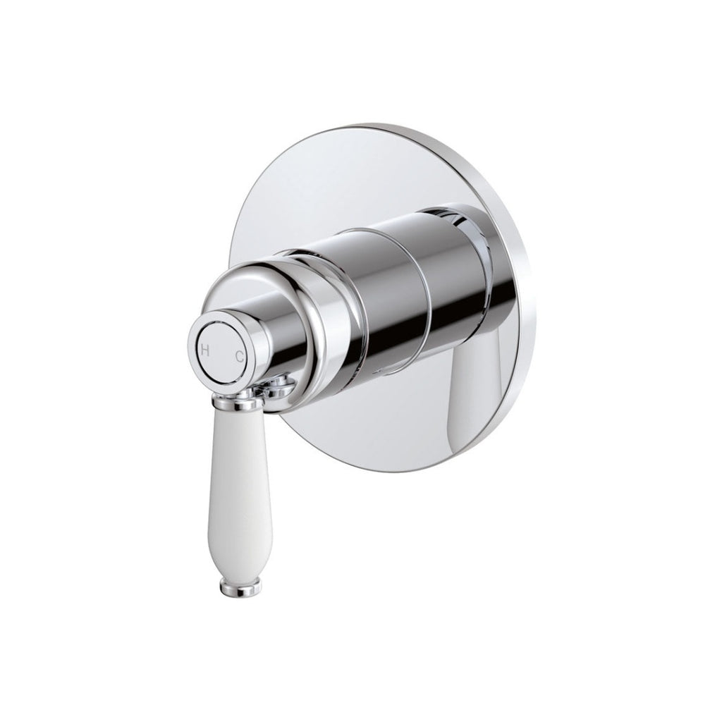 Fienza Eleanor Wall Mixer - Chrome/Ceramic Handle - 202101