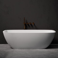 Pietra Bianca Chelsea 1600mm Freestanding Bath - Charcoal - PB4099-16-C