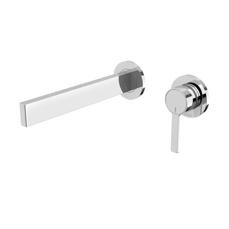 Phoenix Lexi MKII SwitchMix Wall Basin Mixer 200mm Trim Only (Body Extra) - Chrome - 123-2812-00