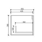 Cassa Design Cicero 1500mm Natural Oak Wall Hung Vanity - Fingerpull Handle - CIC1500WH-OAK-Fingerpull