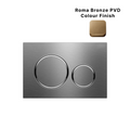 Brodware City Plus Flush Plate - Roma Bronze PVD - 1.9775.94.0.57