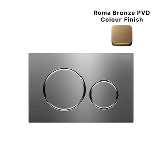 Brodware City Plus Flush Plate - Roma Bronze PVD - 1.9775.94.0.57