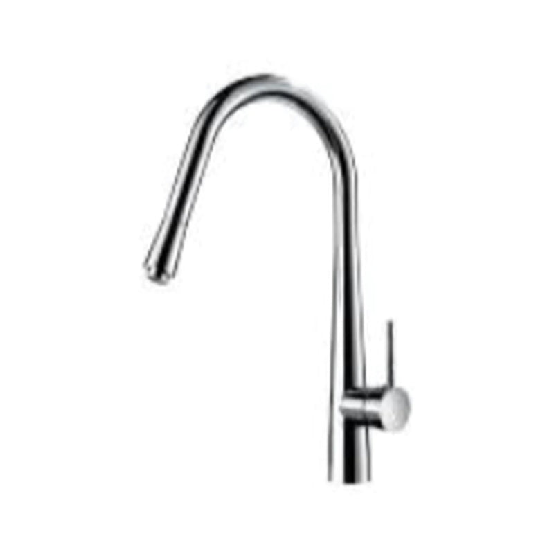 City Life Inox Pull Out Kitchen Mixer - Brushed Nickel