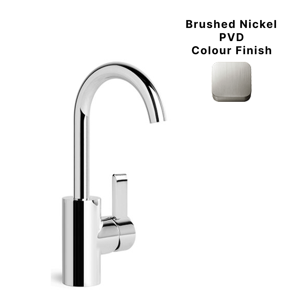Brodware City Que Basin Mixer - Brushed Nickel PVD - 1.9803.00.0.41