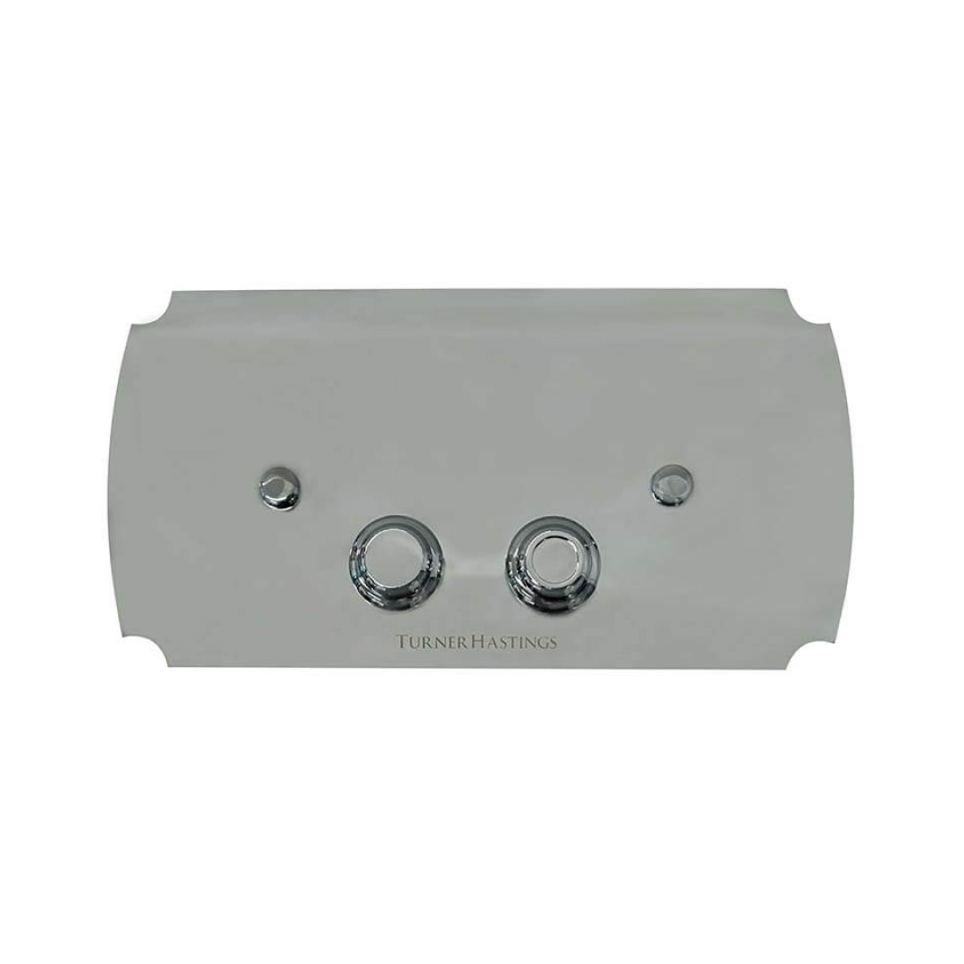 Turner Hastings Claremont Mechanical Flush Plate - Chrome - CL101FP-CH