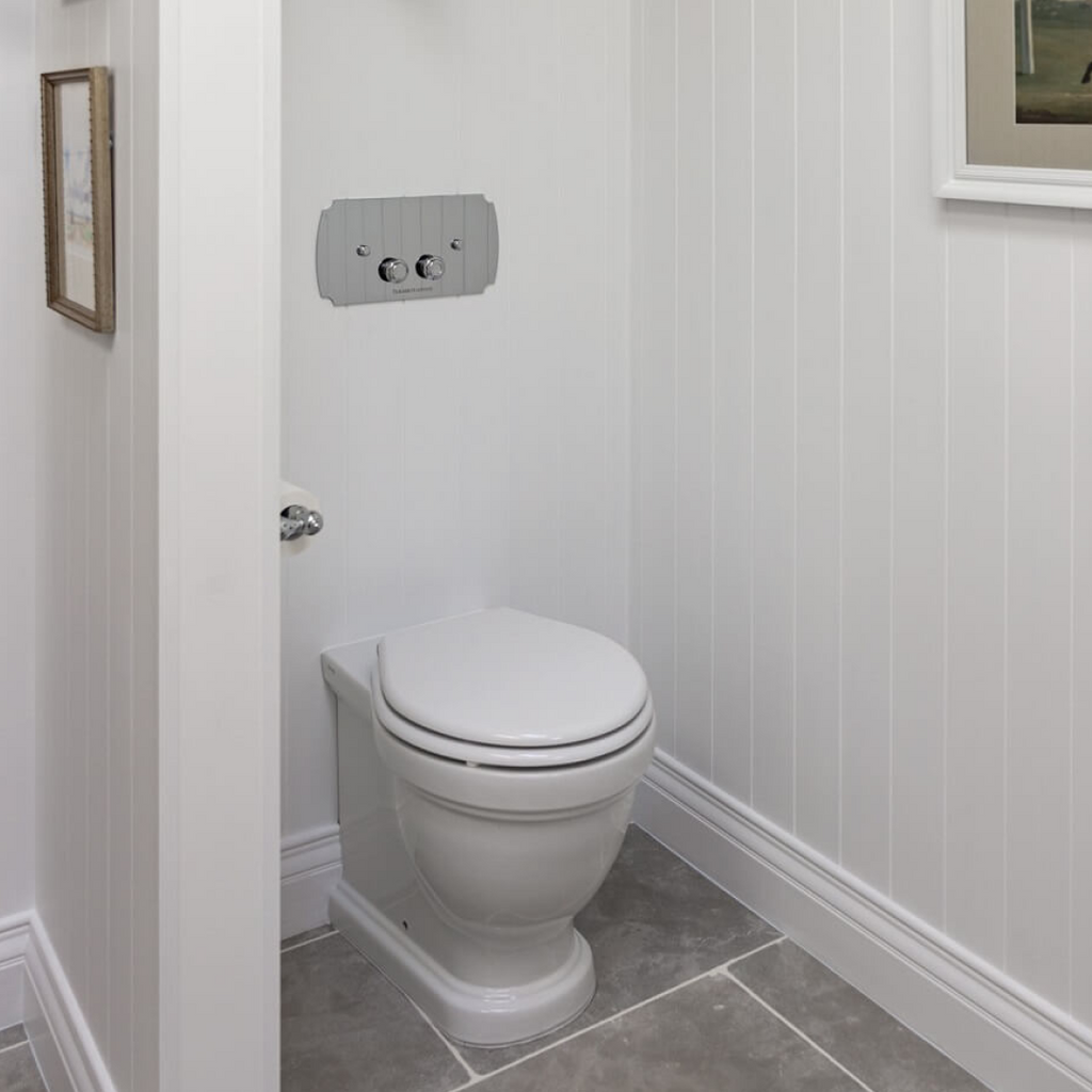 Turner Hastings Claremont Mechanical Flush Plate - Chrome - CL101FP-CH