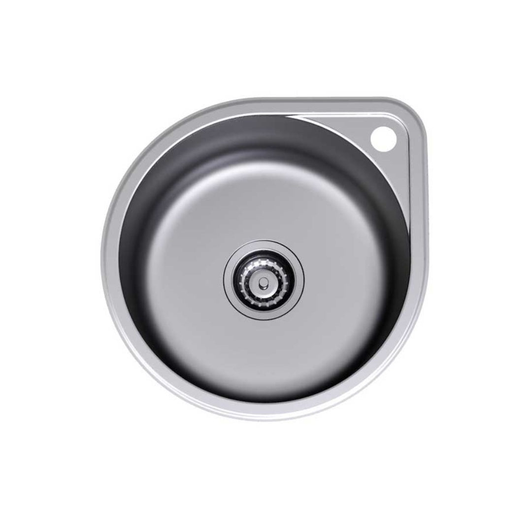 Clark Round Bowl Overmount with Tap Landing - 4012