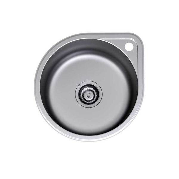 Clark Round Bowl Overmount with Tap Landing