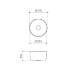Clark Round Bowl Undermount - 4011