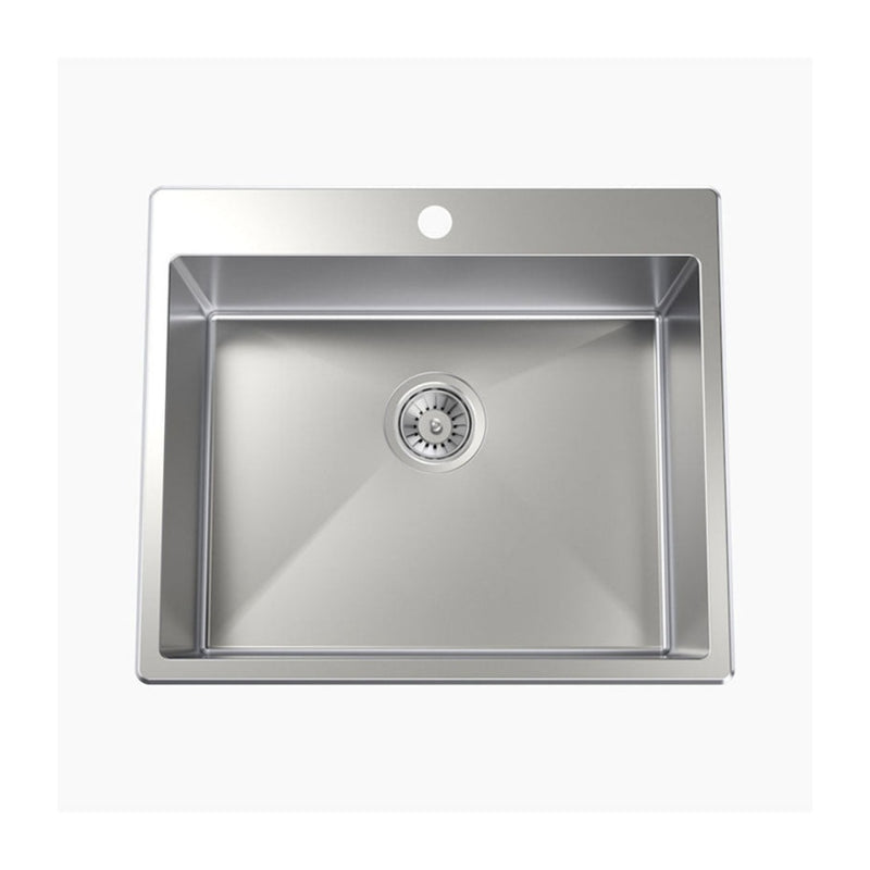 Clark Square 45L Laundry Sink - 1 Tap Hole