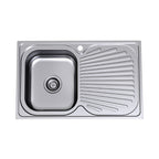 Clark Vital Single Left Hand End Bowl (1 Tap Hole) - 1123.1L