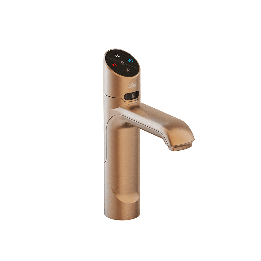 Zip HydroTap G5 Classic Plus Boiling, Chilled & Sparkling - Brushed Bronze H55783Z15AU — 360° view