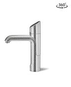 Zip HydroTap G5 Classic Plus Boiling, Chilled & Sparkling - Brushed Chrome H55783Z01AU — 360° view