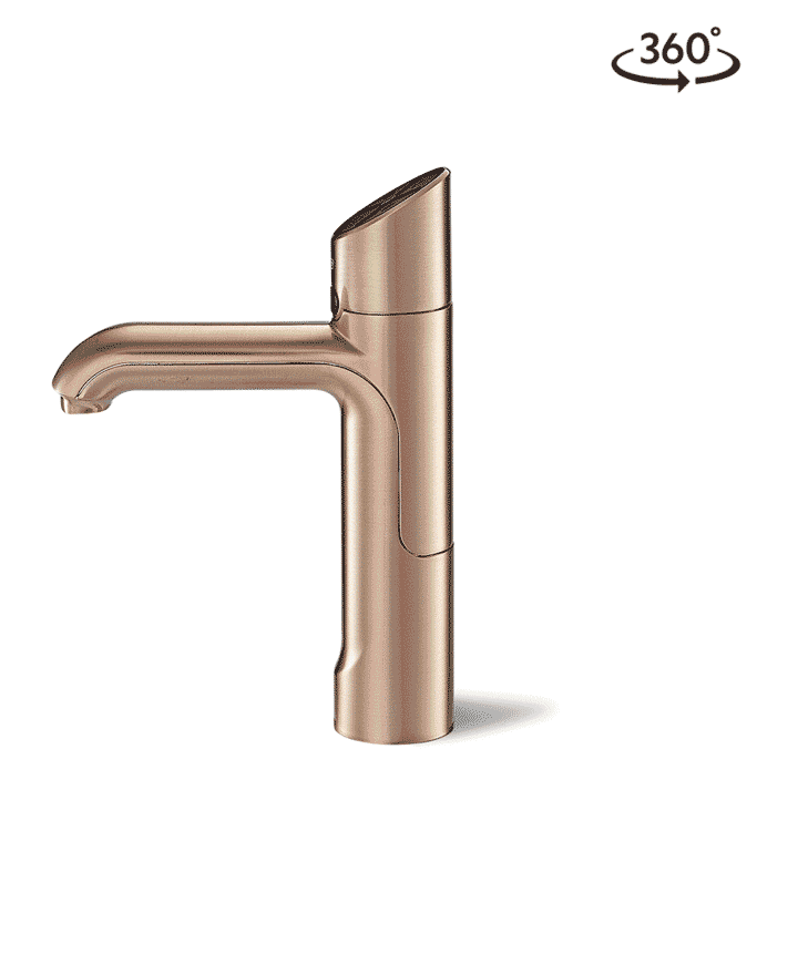 Zip HydroTap G5 Classic Plus Boiling, Chilled & Sparkling - Brushed Rose Gold H55783Z05AU — 360° view