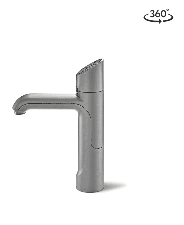 Zip HydroTap G5 Classic Plus Boiling, Chilled & Sparkling - Gun Metal H55783Z09AU — 360° view