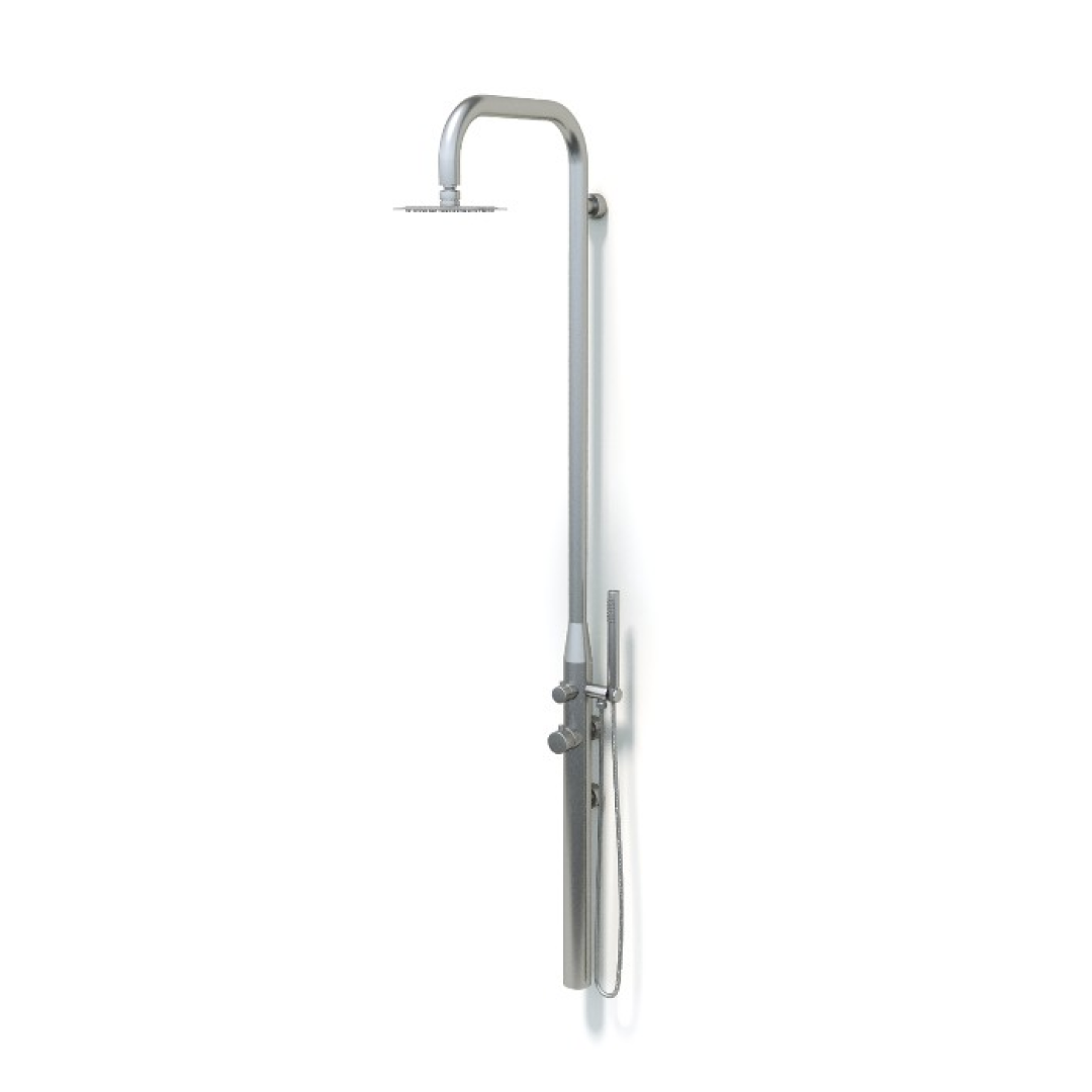 Rainware Collaroy Hot & Cold Outdoor Freestanding Shower System - 316 Stainless Steel - 9009-Collaroy