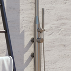 Rainware Collaroy Hot & Cold Outdoor Freestanding Shower System - 316 Stainless Steel - 9009-Collaroy