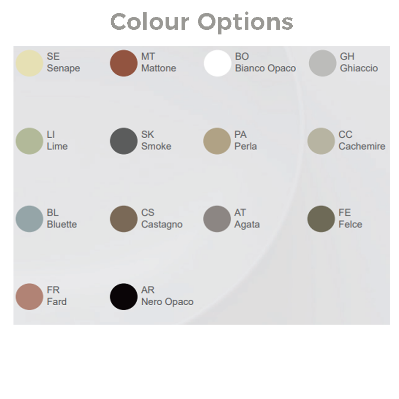 Globo T-Edge Oval Countertop Basin 600mm - Ghiaccio - B6O60GH