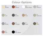 Globo T-Edge Oval Countertop Basin 600mm - Ghiaccio - B6O60GH