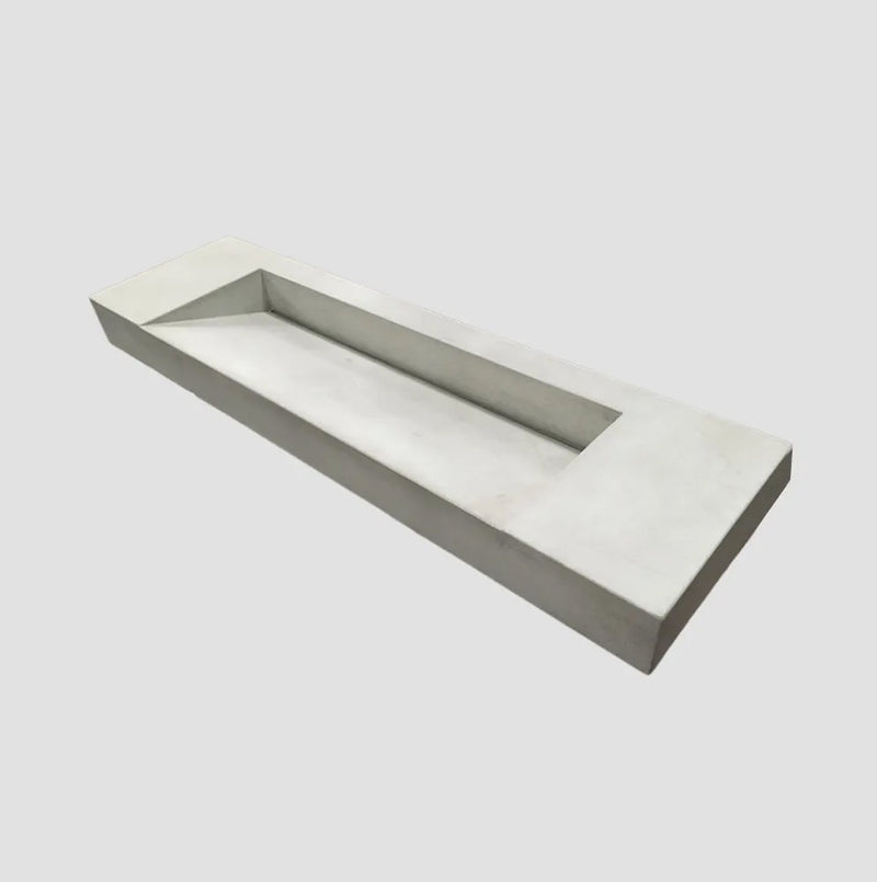 Concrete Studio Darbal Water Plane Vanity Top