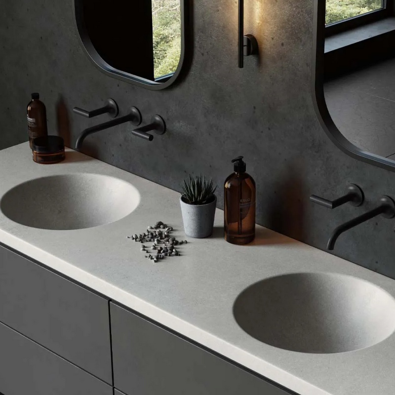 Concrete Studio Boya Integrated Vanity Bowl Basin