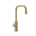 Zip HydroTap G5 Cube Plus Boiling, Chilled and Sparkling - Brushed Brass H5C783Z18AU — 360° view