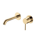 Fienza Kaya Basin/Bath Round Wall Mixer Trim Kit 160mm Outlet - Urban Brass - D228104UB