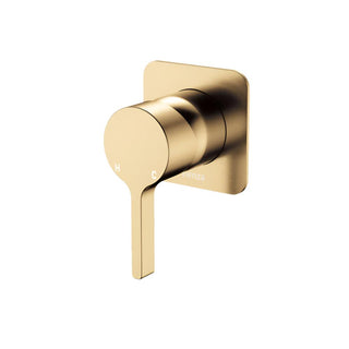 Fienza Sansa Square Wall Mixer Trim Kit Only (Body Extra) - Urban Brass - D229101UB-2