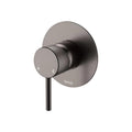 Fienza Axle Large Round Wall Mixer Trim Kit - Gun Metal - D231101GM-3