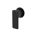 Fienza Tono Small Round Wall Mixer Trim Kit Only (Body Extra) - Matte Black - D233101B-1