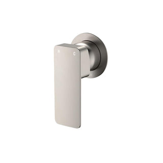 Fienza Tono Small Round Wall Mixer Trim Kit - Brushed Nickel - D233101BN-1