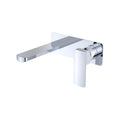 Fienza Tono Rectangular Wall Basin/Bath Mixer Trim Kit 160mm Outlet - Chrome - D233106-LF